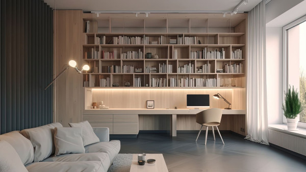 Bibliothèque sur mesure à Paris 16e arrondissement